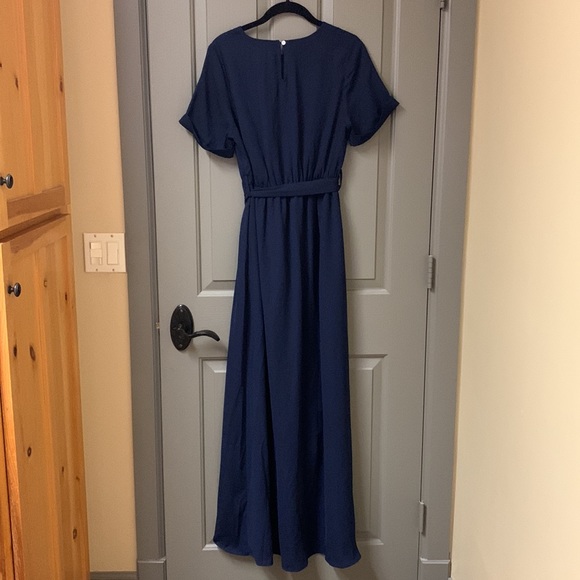 Piper and Scoot Blue High Low Dress - Picture 7 of 9